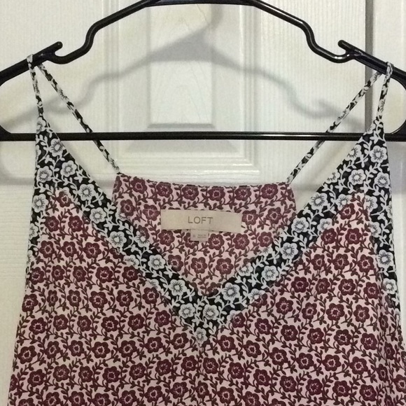Ann Taylor LOFT Summer Top Sz Medium - Picture 3 of 7